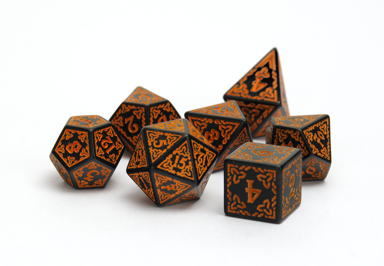 Celtic Carving | Orange