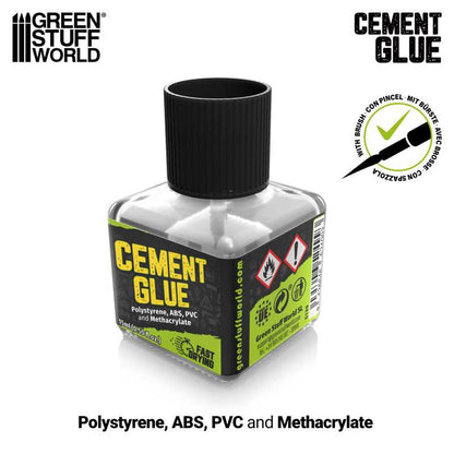 Plastic Cement Glue - 40ml | Green Stuff World
