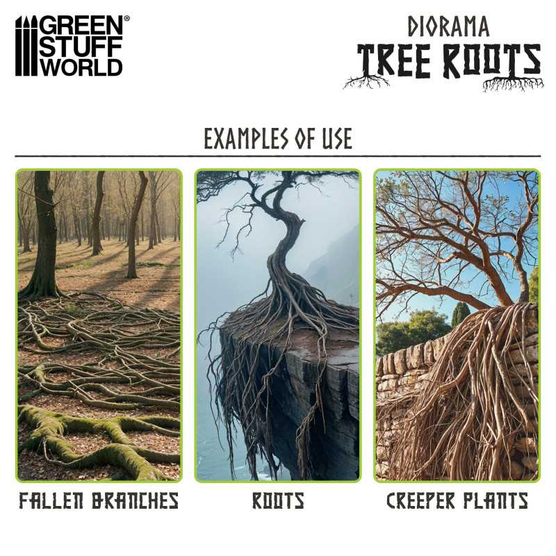 Diorama Tree Roots | Green Stuff World