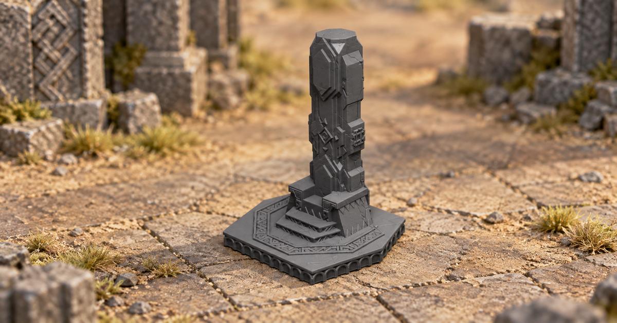 Dwarven Throne 28mm DND Scatter Terrain Set A | Tabletop Wargaming Scenery for RPG | 3D Printed