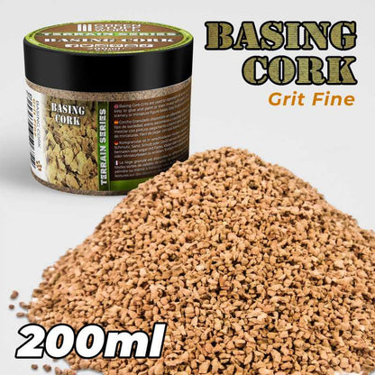 Fine Basing Cork Grit - 200ml | Green Stuff World