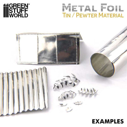 Flexible Tin Foil Sheet - Craft Pewter | Green Stuff World