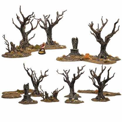 Padures Forest – 28mm Fantasy Tabletop Terrain, Unpainted
