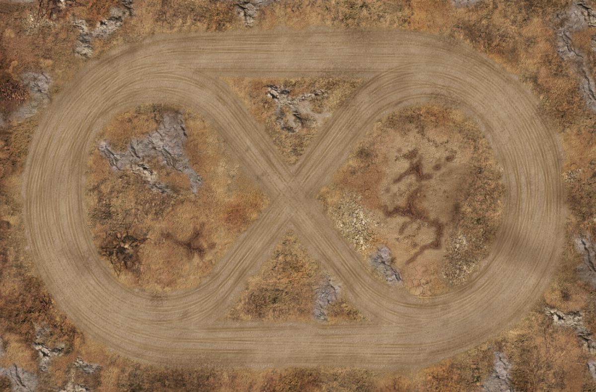 Gaslands Wargaming mat