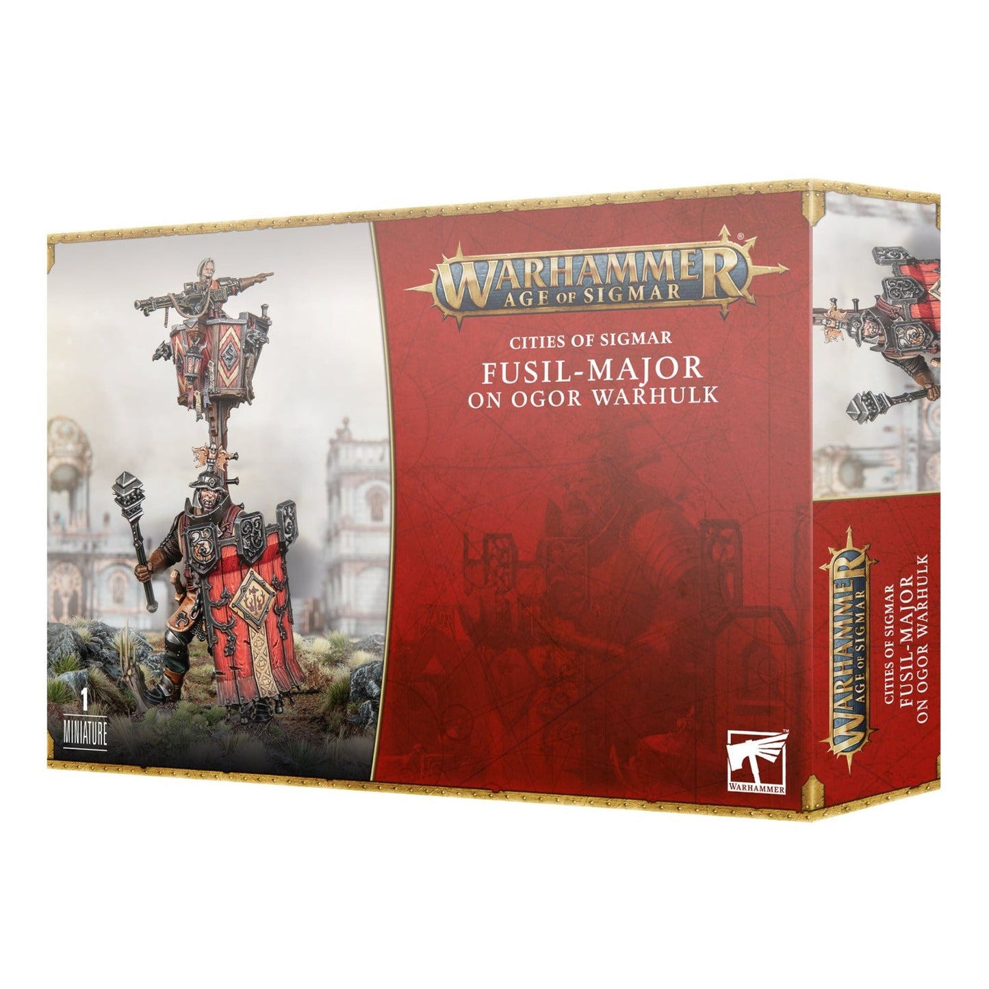 Cities of Sigmar: Fusil-Major on Ogor Warhulk