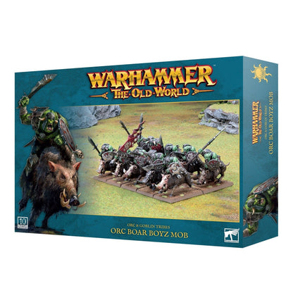 Orc & Goblin Tribes: Orc Boar Boyz Mob