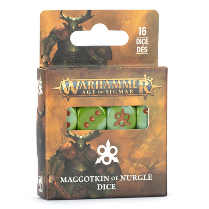 Age of Sigmar: Maggotkin of Nurgle Dice