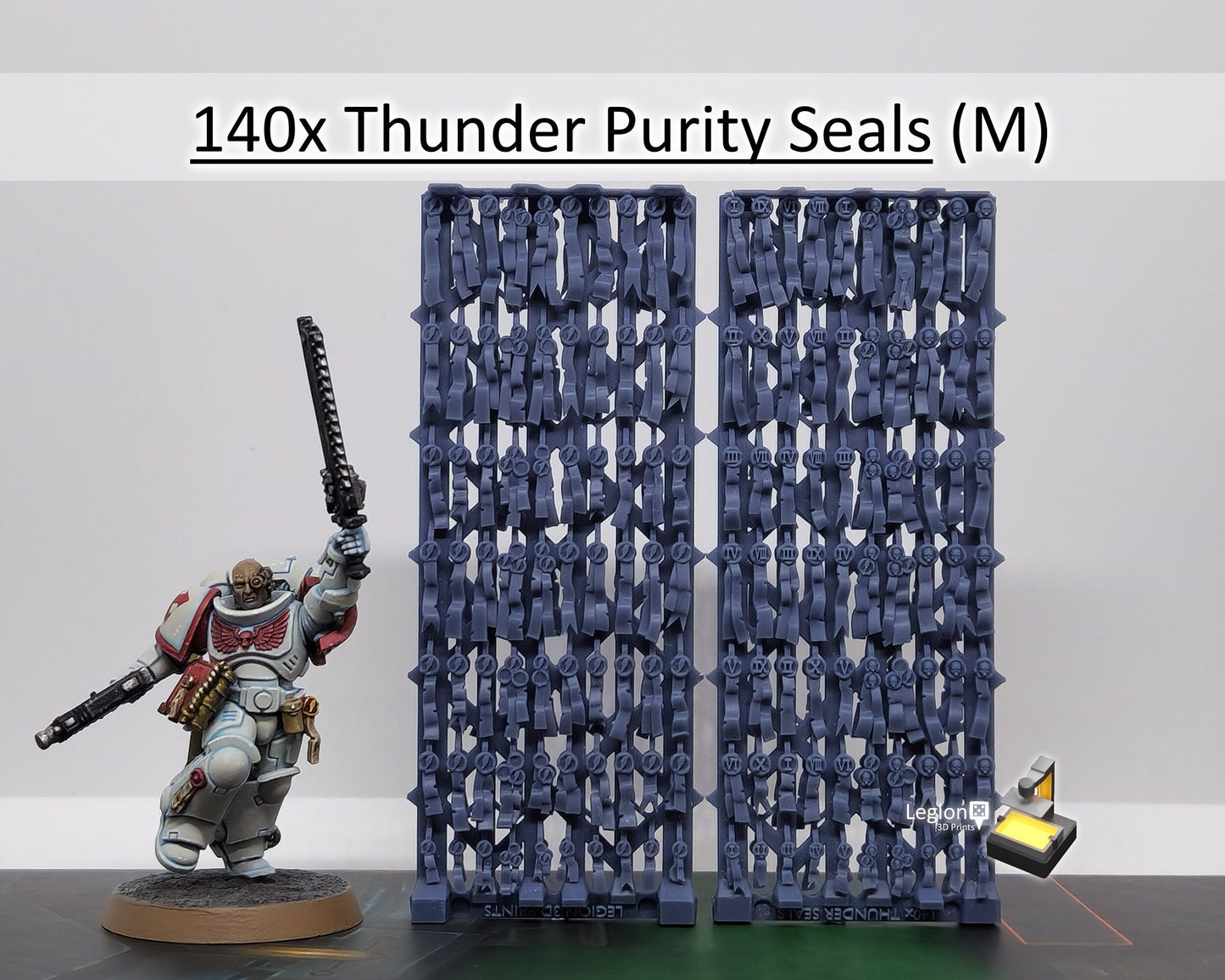 Thunder Theme Purity Seals Oaths Papers Scenery Pack - for Wargaming Model Bits 30k Heresy