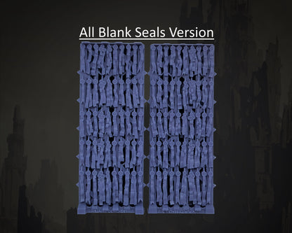 100x Purity Seals (L) Oaths Papers Scenery Pack - for Knights Dreadnoughts Vehicles Tanks Wargaming Model Bits 30k Heresy