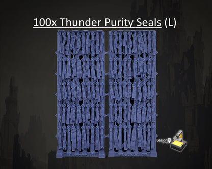 Thunder Theme Purity Seals Oaths Papers Scenery Pack - for Wargaming Model Bits 30k Heresy