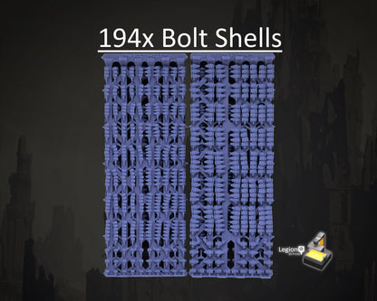 194x Bolt Shells Scenery Pack - for Bolters Space Marines Basing Wargaming Model Bits 30k Heresy