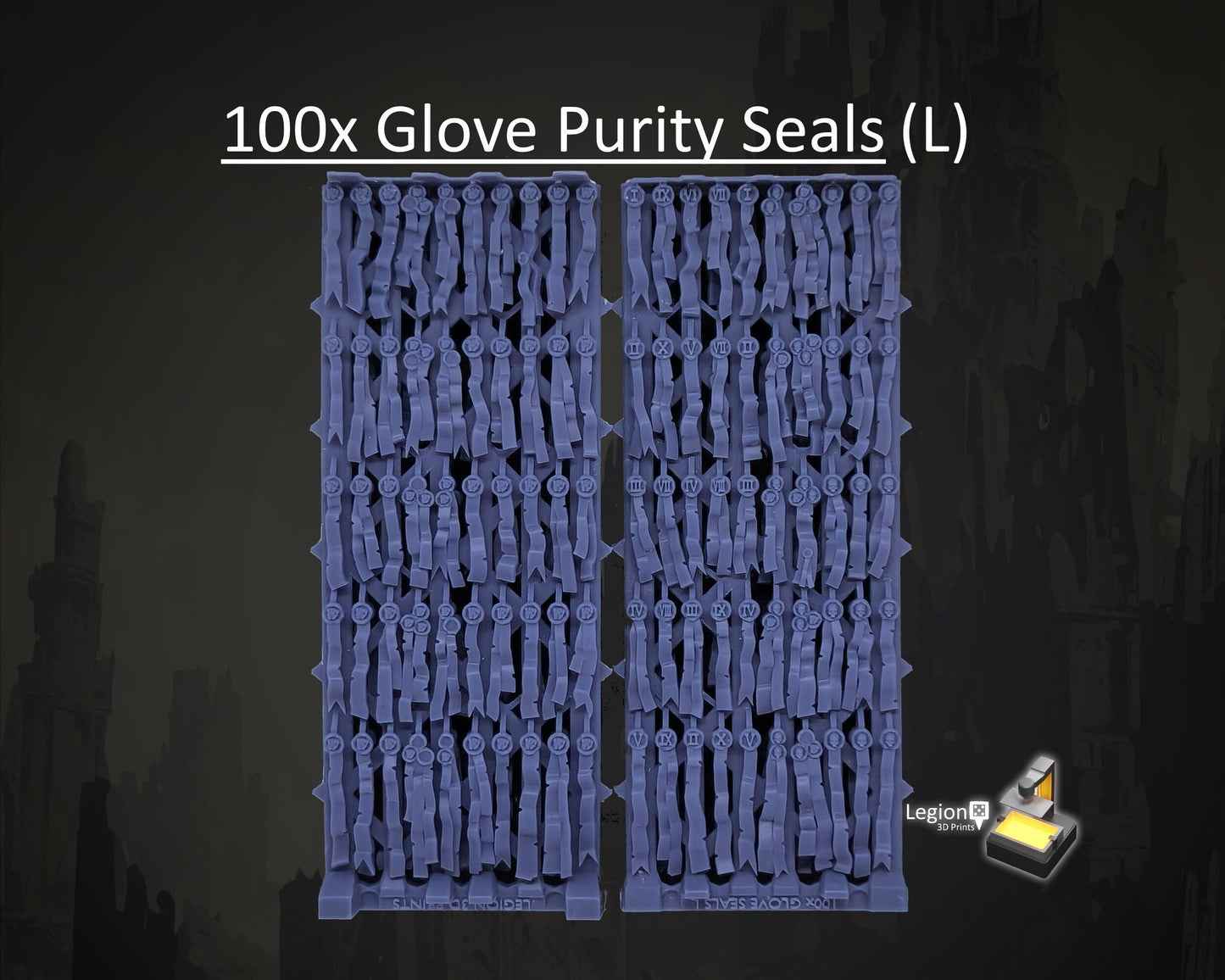 Glove Theme Purity Seals Oaths Papers Scenery Pack - for Wargaming Model Bits 30k Heresy