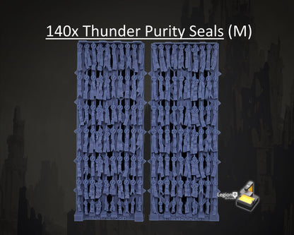 Thunder Theme Purity Seals Oaths Papers Scenery Pack - for Wargaming Model Bits 30k Heresy