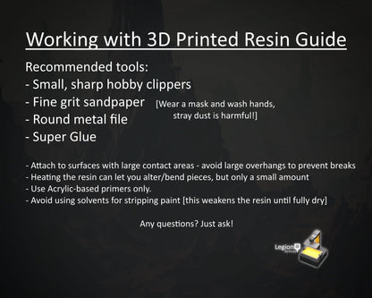 Red Plasma Beam Miniature Effects Packs - for Wargaming Model Bits