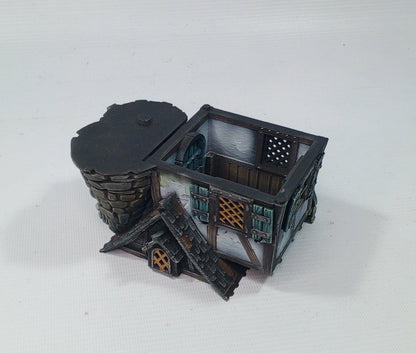 Sorcerers Tower 28mm DND Terrain | Tabletop Wargaming Scenery for Frostgrave & RPG | Unpainted 3D Printed