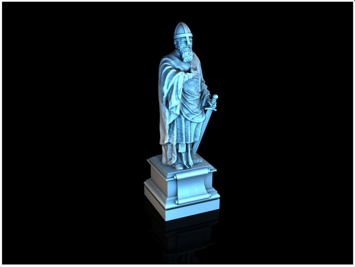 Oath Statue 28mm DND Scatter Terrain | Tabletop Wargaming Scenery for Frostgrave & RPG | 3D Printed