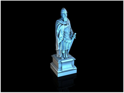 Oath Statue 28mm DND Scatter Terrain | Tabletop Wargaming Scenery for Frostgrave & RPG | 3D Printed