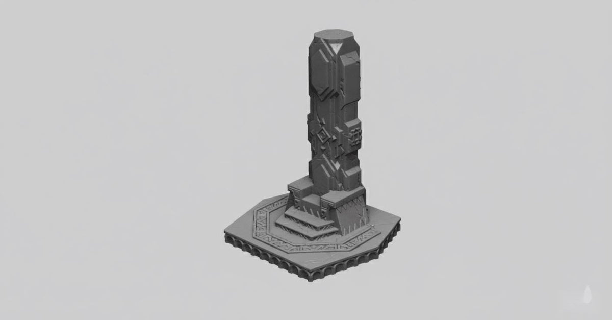 Dwarven Throne 28mm DND Scatter Terrain Set A | Tabletop Wargaming Scenery for RPG | 3D Printed