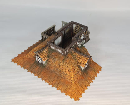 Copperhelm House 28mm DND Terrain | Tabletop Wargaming Scenery for Frostgrave & RPG | Unpainted 3D Printed