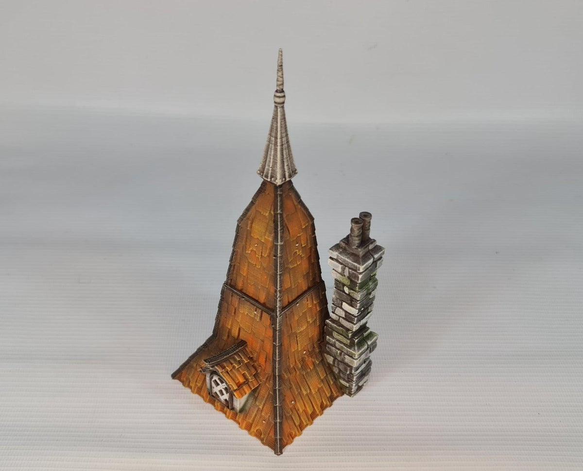 Copperhelm House 28mm DND Terrain | Tabletop Wargaming Scenery for Frostgrave & RPG | Unpainted 3D Printed