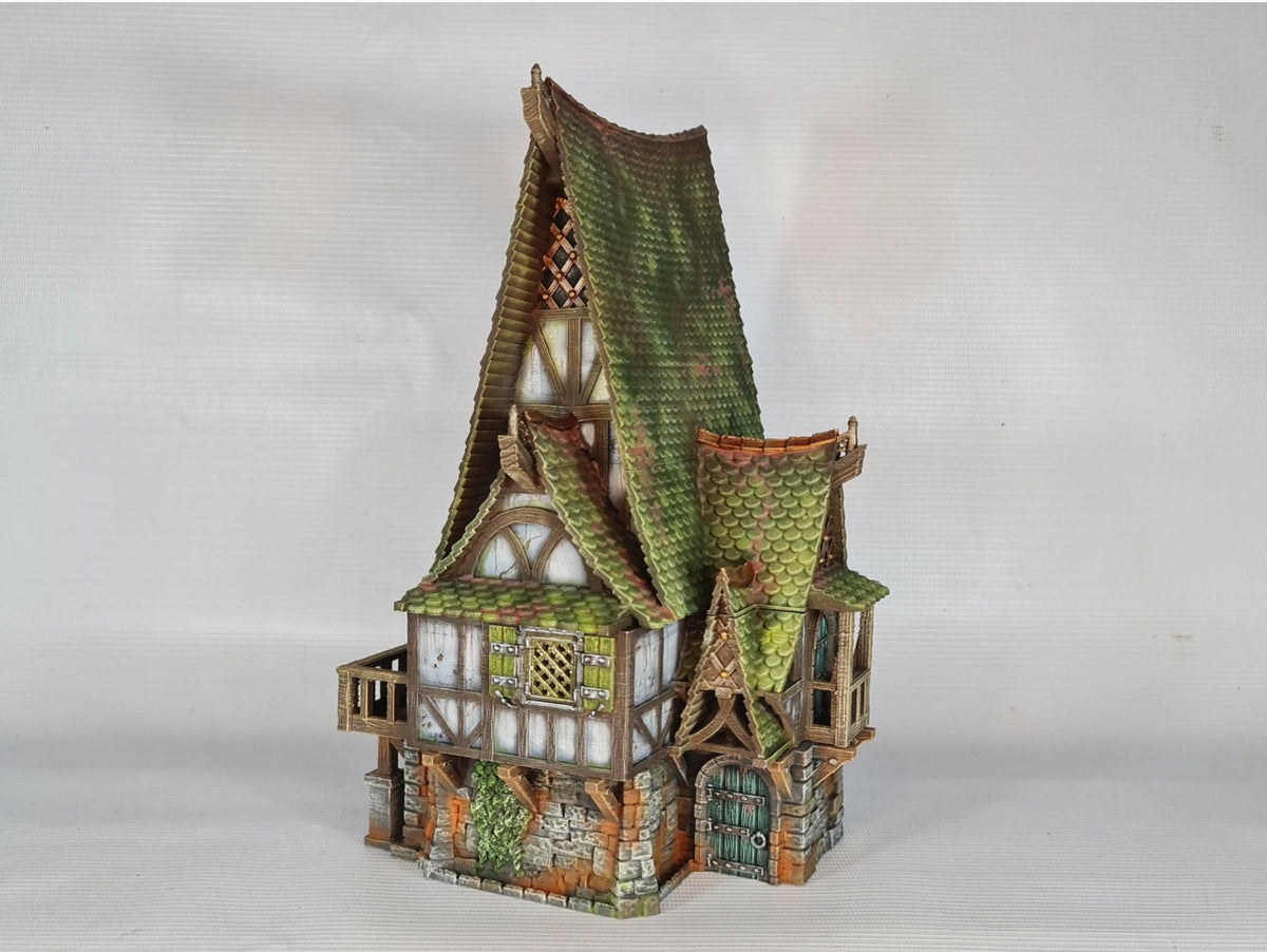 The Toblerone Tower 28mm DND Terrain | Tabletop Wargaming Scenery for Frostgrave & RPG | 3D Printed