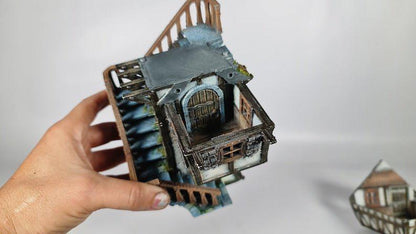 Redwood House 28mm DND Terrain | Tabletop Wargaming Scenery for Frostgrave & RPG | Unpainted 3D Printed