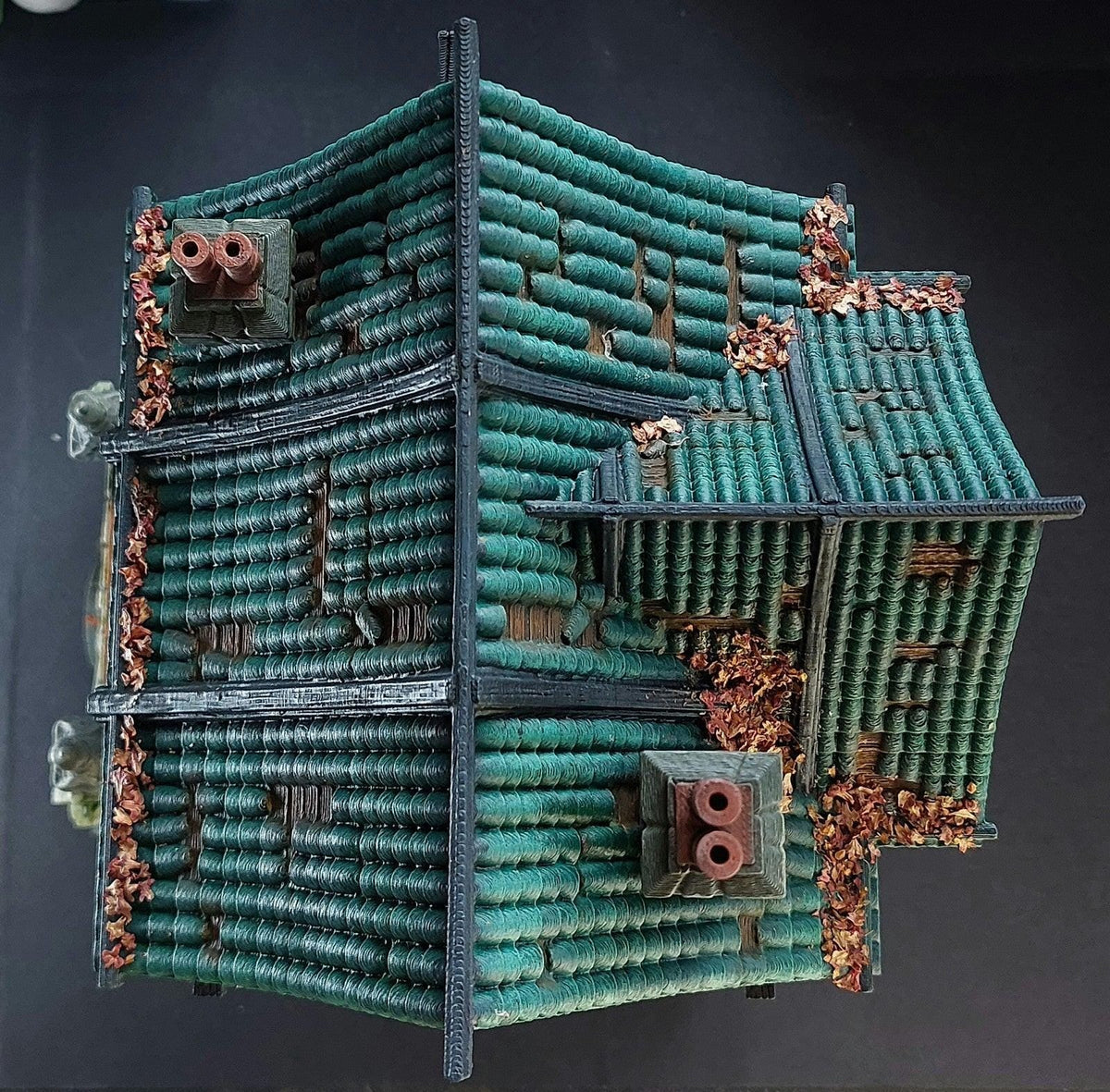 Tombstone House 28mm DND Terrain | Tabletop Wargaming Scenery for Frostgrave & RPG | Unpainted 3D Printed