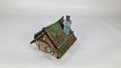 Redwood House 28mm DND Terrain | Tabletop Wargaming Scenery for Frostgrave & RPG | Unpainted 3D Printed