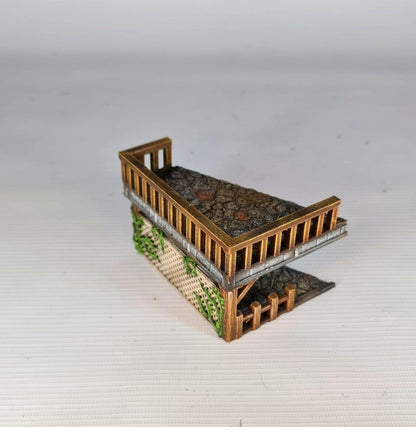 Steeple Lodge 28mm DND Terrain | Tabletop Wargaming Scenery for Frostgrave & RPG | Unpainted 3D Printed
