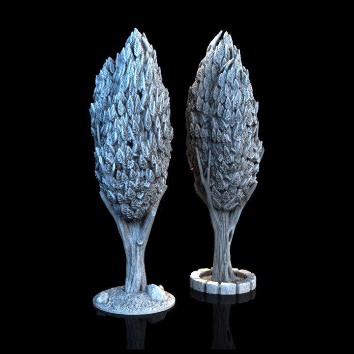 Tree Set 28mm DND Scatter Terrain | Tabletop Wargaming Woodland Scenery for Frostgrave & RPG | 3D Printed