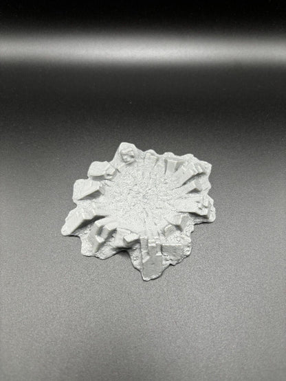 4x 28mm Craters for Tabletop Gaming For tabletop wargaming - 3D Printed