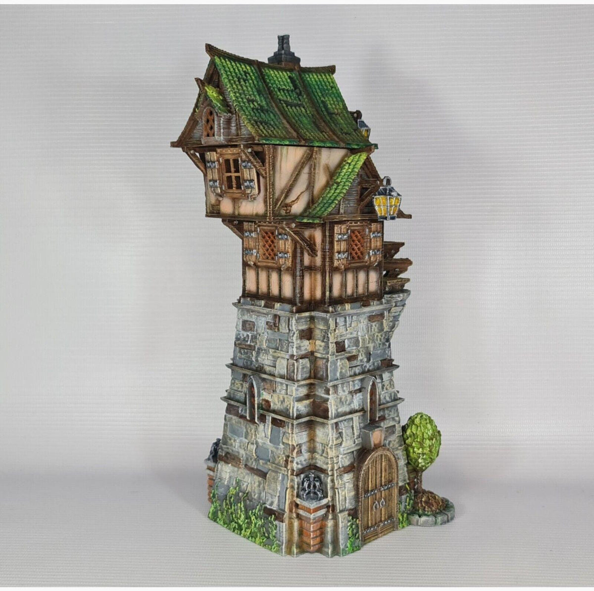 The Green Dragon Tavern 28mm DND Terrain | Tabletop Wargaming Scenery for Frostgrave & RPG | 3D Printed