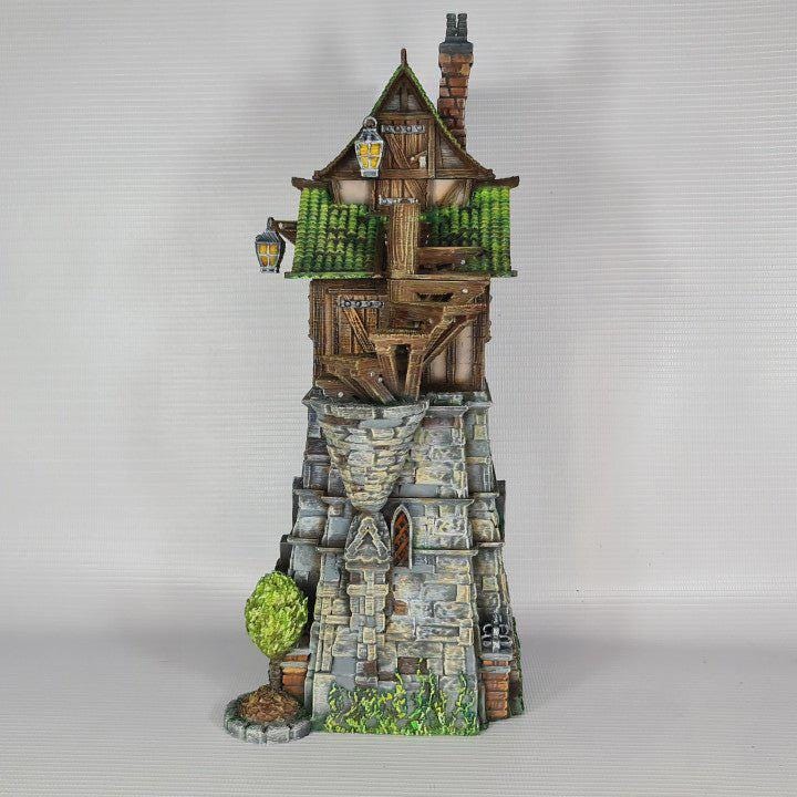 The Green Dragon Tavern 28mm DND Terrain | Tabletop Wargaming Scenery for Frostgrave & RPG | 3D Printed