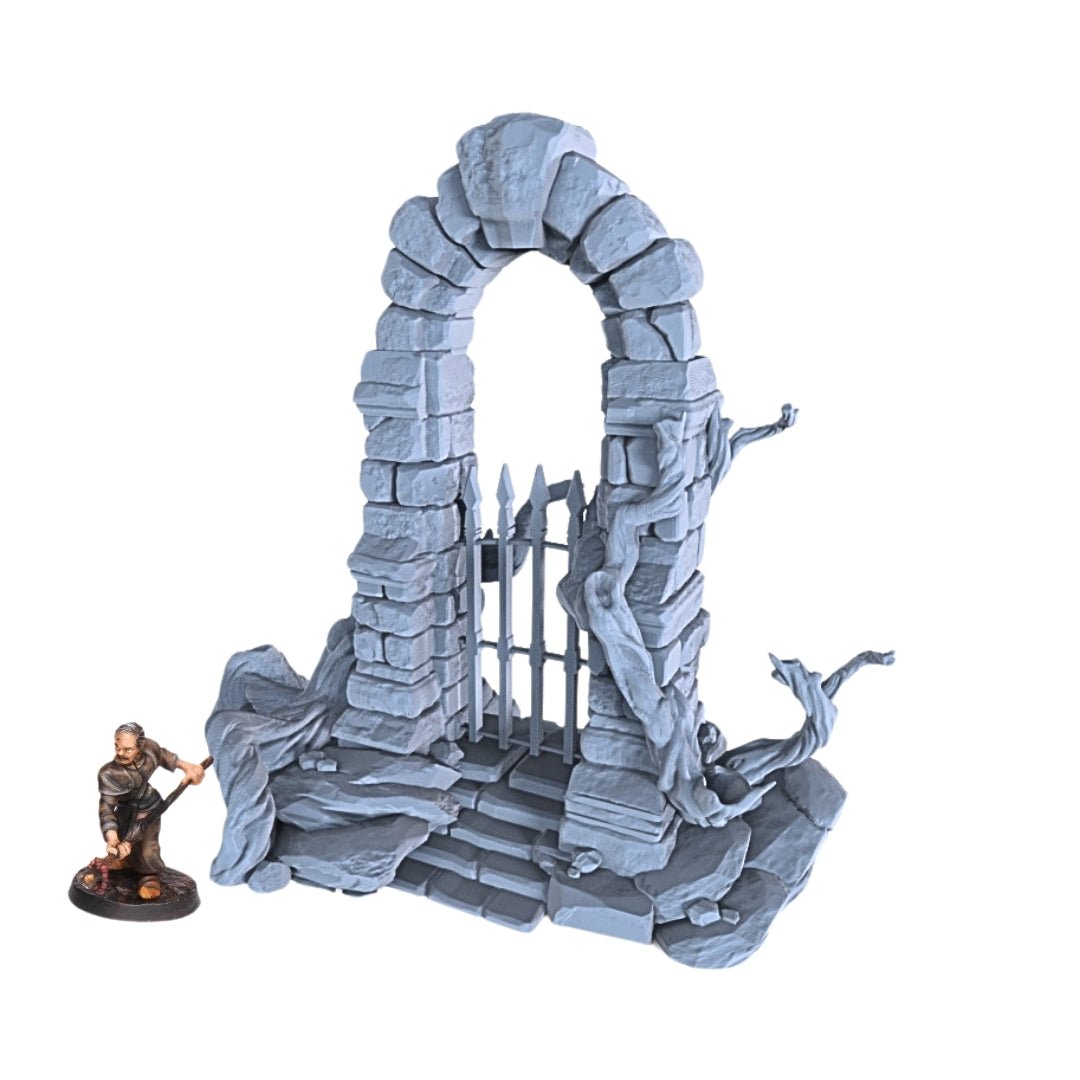 Invocation Portal 28mm DND Scatter Terrain | Tabletop Wargaming Scenery for Frostgrave & RPG | 3D Printed