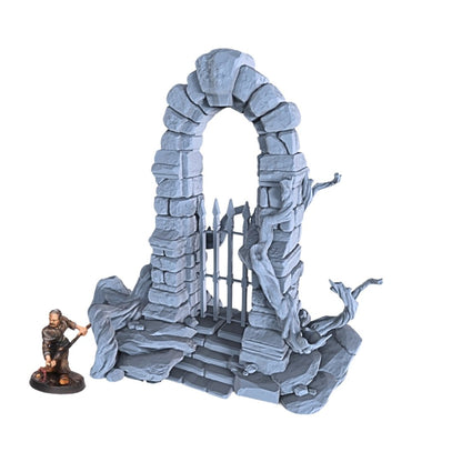Invocation Portal 28mm DND Scatter Terrain | Tabletop Wargaming Scenery for Frostgrave & RPG | 3D Printed