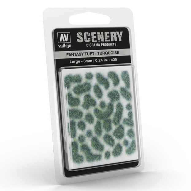 Vallejo Fantasy Tuft - Turquoise, Large