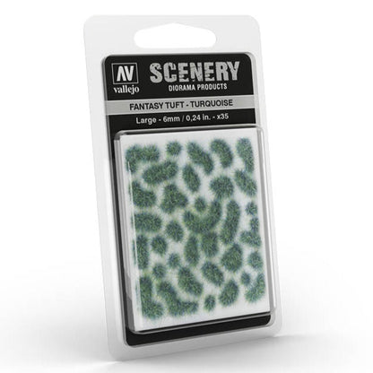 Vallejo Fantasy Tuft - Turquoise, Large