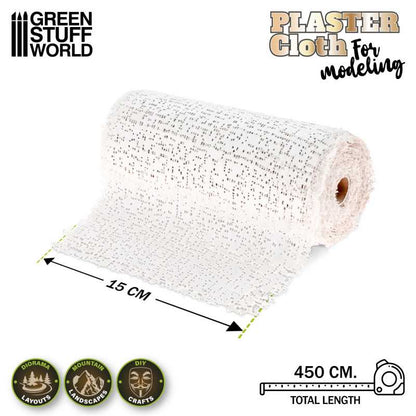 Modeling Plaster Cloth 15x450cm