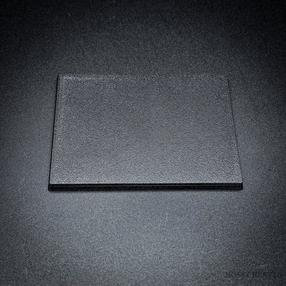 100x75mm Rectangle Plain Plastic Bases 3D Print