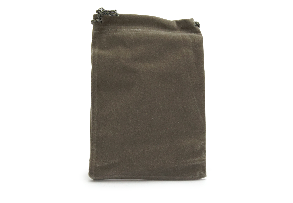Plain Dice Bag - Grey