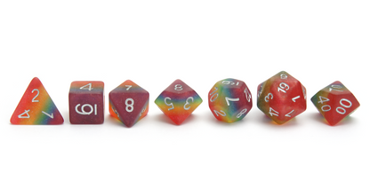 Pride Dice | Matte Rainbow Flag