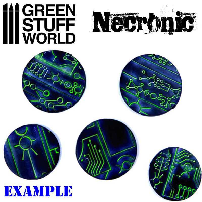 Green Stuff World Rolling Pin NECRONIC