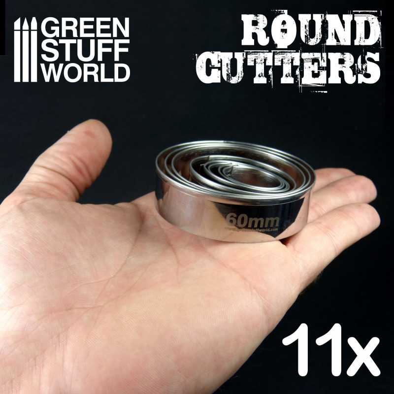 Stainless Steel Cutters for Bases | Green Stuff World