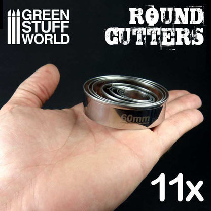 Stainless Steel Cutters for Bases | Green Stuff World
