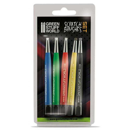 Scratch Brush Pen Set - 5pc | Green Stuff World