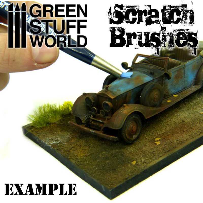 Scratch Brush Pen Set - 5pc | Green Stuff World