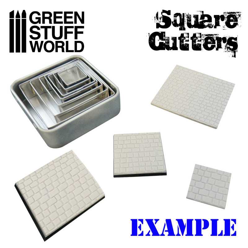 Stainless Steel Cutters for Bases | Green Stuff World