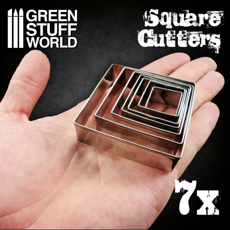 Stainless Steel Cutters for Bases | Green Stuff World