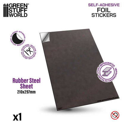 Rubber Steel Metal Sheet for Magnets | Green Stuff World