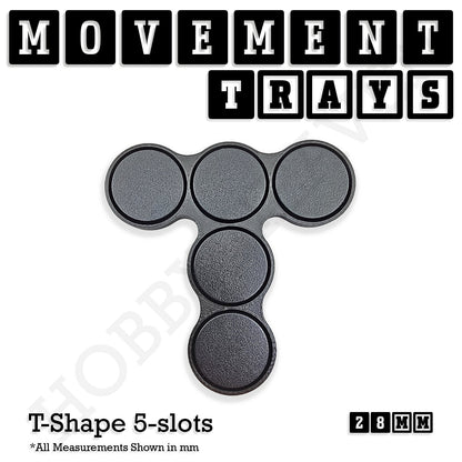 28mm Movement Trays for Tabletop Games | Wargaming | Full Range